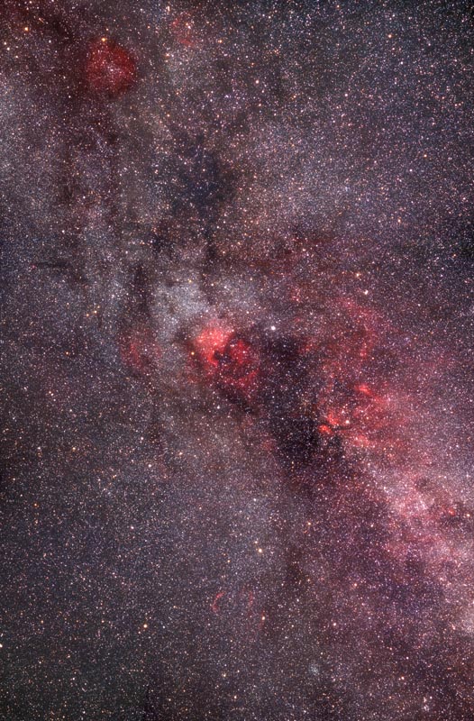 Mosaic of the Milky Way in Cygnus